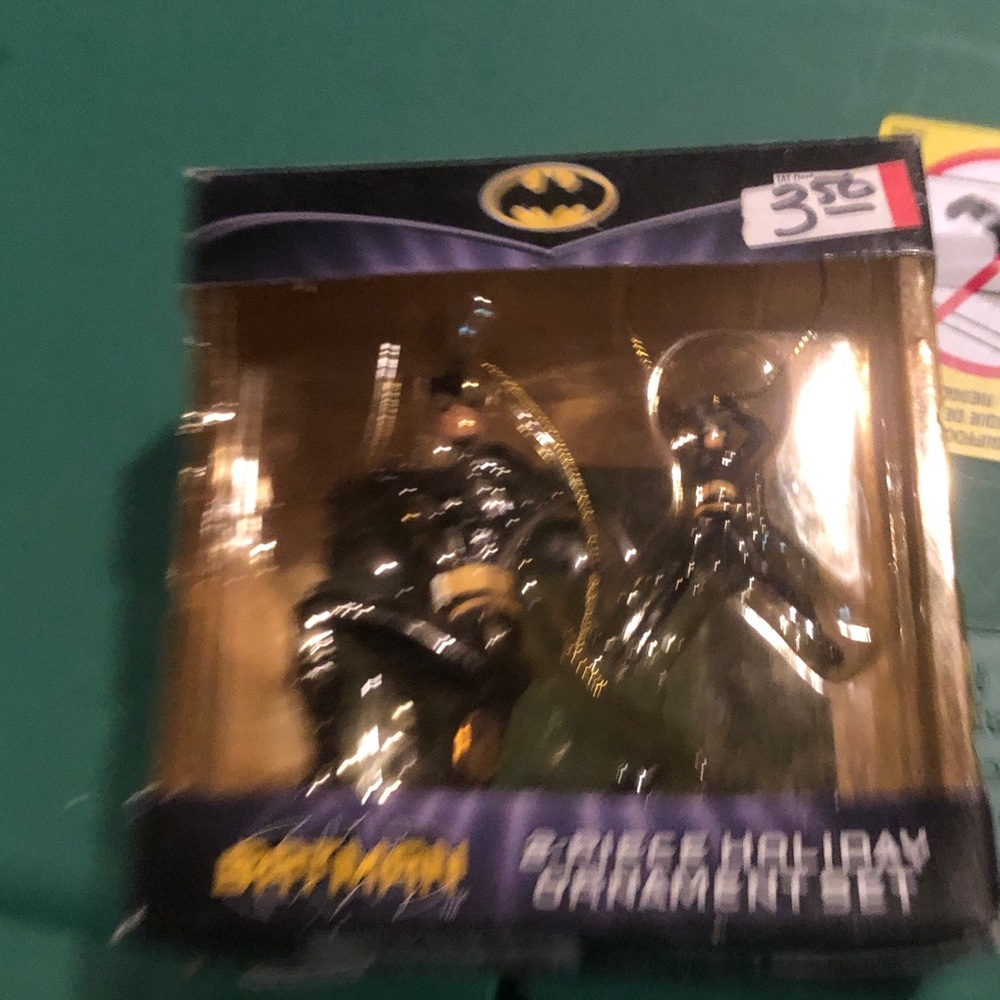Batman Collectible Figure Box - Black and Blue